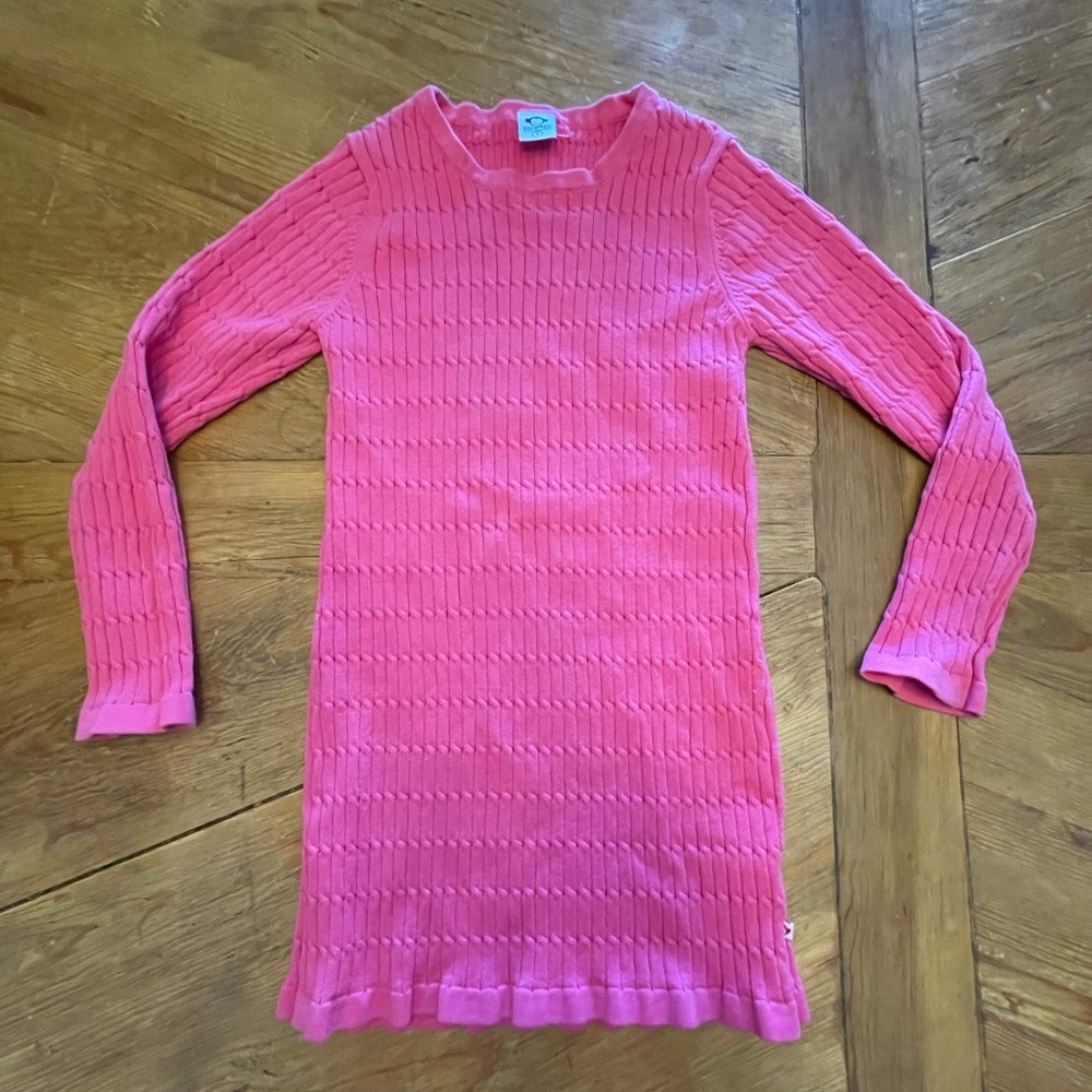 Appaman Cable Knit Pink Dress